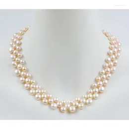 Choker 6-8MM . Attention Please THE LAST DAYS OF Discount!!! Beautiful Pearl Necklace. 17"