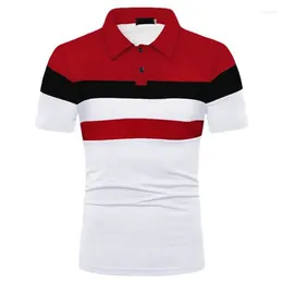 Men's Polos Classic Designer Vintage Polo Polychrome T Shirts For Men T-Shirt Tee Male Shirt