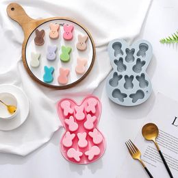 Baking Moulds Silicone Mould Coloured Bread Pan Cake Moulds Happy Easter Holiday Household DIY Kitchen Bakeware Supplies