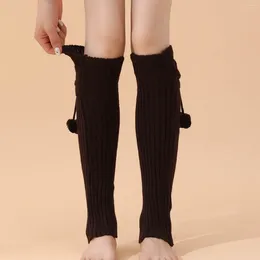 Women Socks Knitted Womens Y2k Punk Gothic Crochet Boot Cuffs Autumn Winter Warmer Foot Cover Long