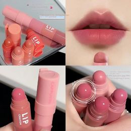 Lipstick 4pcset Korean Girl Group Crayon Long Lasting Matte Lip Makeup Tint Easy To Color Sexy Waterproof Lipgross 231027