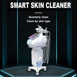 Portable Skin Beauty Salon 6 in 1 Painless Skin Peeling Whitening Facial Deep Cleaning Pore Shrinking Ozone Ion Anti-bacteria Apparatus