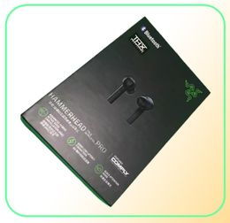 Razer Wireless Earphones Hammerhead PRO Bluetooth Earbuds Headphone Cell Phone Earphone With Package5677506