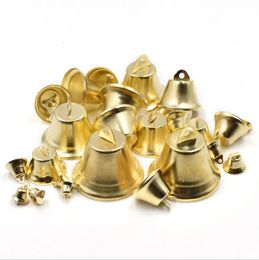 Other Event Party Supplies Metal Christmas Bell Decor Jingle Bells Tree Decorations for Xmas Year Santa Claus Celebrate 231027