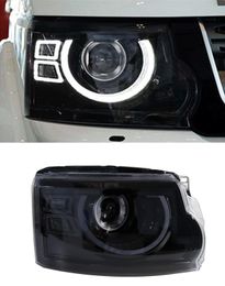 Car Headlight for Range Rover 2010-20 17 Land Rover LED Daytime Running Lights Turn Signal Laser Lens Headlights