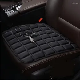 Car Seat Covers 12v/24v Heated Cover Heating Electric Cushion Keep Warm Winter USB/Cigarette Lighter