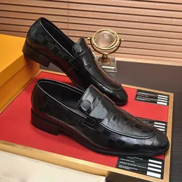 Luxury designer Mens Dress Shoe Loafers with Fashion Driving shoes Flats tennis sneakers Men's business banquet dress shoes come with Original Box