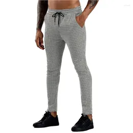 Men's Pants 2023 Spring/Summer Comfortable Pocket Design Drawstring Casual Feet