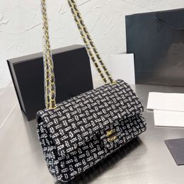 5A Designer Bag Fashion Women Shoulder Bag Black Purse Tote Beach Bag Shopping Wallet On Chain Handbag Leather Shoulder Bag Purse Crossbody Classic Flap Lattice Bag