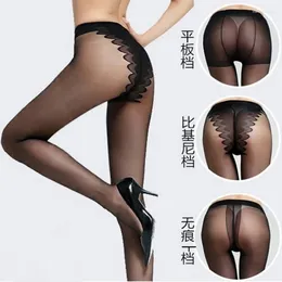 Women Socks Wholesale Spring And Summer Women'S Ultra-Thin 10D Female Stocking Pantyhose Sexy Bikini Butterfly File Level T Stockings