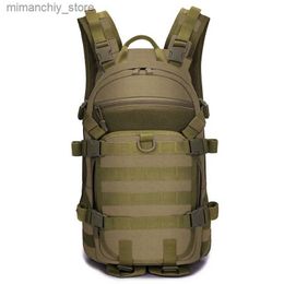 Outdoor Bags Men Molle Military Tactical Backpack Outdoor Molle Climbing Trekking Cycling Rucksack Women Sports Camping Hiking Bags Q231028