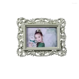 Frames High Grade European Resin Po Frame Retro Relief Set Wedding Dress Children's