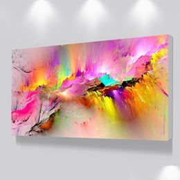 Paintings Printed Oil Painting Drop Canvas Prints For Living Room Wall No Frame Modern Decorative Pictures Abstract Art Delivery Hom Dhm6I