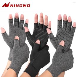 Wrist Support 3 Styles Compression Arthritis Gloves Premium Arthritic Joint Pain Relief Hand Therapy Open Fingers