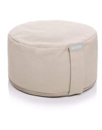 Premium100 Durable Cotton Solid Colour Round Yoga Meditation Cushion Cover Plain Yoga Zafu Zen Bolster Pillow Case9109341