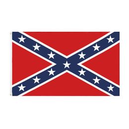 Banner Flags Johnin 3X5Fts Confederate Rebel Flag Dixie Usa Civil War Of Northern Virginia American 90X150Cm Drop Delivery Home Garden Dhsg4