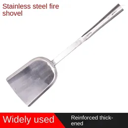 Tools Stainless Steel Chrome Integrated Primary Color Small Coal Shovel Stove Supplies Ash Shove