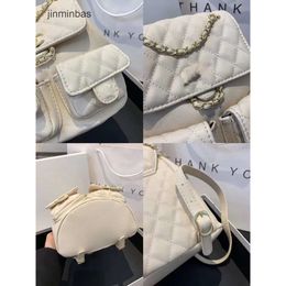 Fashion Backpack Factory % 85% Wholesale and Retail Xiaoxiang Backpack Duma Small Women's Lingge Sheep Drawstring Chain Mini Book Bag