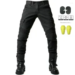 Racing Pants 2023 Motorcycle Black Men Jeans Upgrade Road Rider Four Seasons Casual Fashion