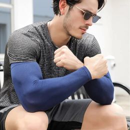Knee Pads Cycling Running Fishing Sleeves Fitness Sports Cooling Sleeve Arm Warmer Protection Men Cover Outdoor UV XXL 2Pcs
