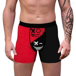 Underpants Men Boxer Shorts Long Print Breathable Comfy Briefs Underwear Brazilian Panties Adult In 2023
