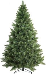 Other Event Party Supplies 6Ft Christmas Tree with 1200 Tips for Fullness Artificial Canadian Fir Full Bodied 6ft Metal Stand Lightw 231027