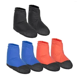 Sports Socks Down Booties Feet Cover Portable Warm For Camping Tent Outdoor Indoor Winter Duck Shoes Ladies Soft Cosy