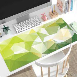 Mouse Pads Wrist Geometric Mouse Pad XL Custom New Mousepad XXL keyboard pad Natural Rubber Soft Carpet Non-Slip PC Mouse Mat Pad R231028