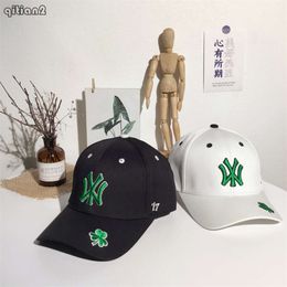 2023 New Trifolium WY Embroidered Baseball Hat, Women's, Summer Men's, Fashion and Casual, Versatile Sun Hat,