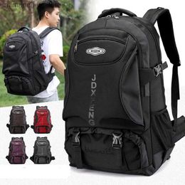 Outdoor Bags 60L Waterproof Hiking Rucksack Sports School Backpack Large Outdoor Climbing Bag Unisex Camping Trekking Travel For Men Women Q231028