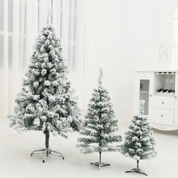 Other Event Party Supplies Year 6090CM Spray Snow Christmas Tree Artificial Indoor Decoration PVC Material Reusable 231027