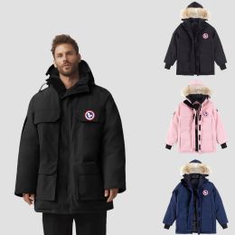 Designers Down Big Goose Jackets 2024 Canada Geese Parkas Coats Mens Womens Veste Homme Winter Jassen Puffer Fur Hoody Apparel Fourrure Outerwear Manteau Hiver