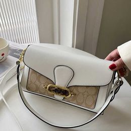 Evening Bags Underarm French light luxury ins printed small New Korean version minimalist style shoulder cross body bag trend