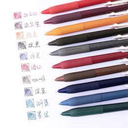 Pcs/set Vintage Style Mechanical Multi-Color Gel Ink Pen Set For Scrapbooking Diy School Office Writing Supply Stationery