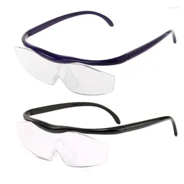 Sunglasses Frames Big For Vision Magnifying Presbyopic Glasses Eyewear Reading 180% Magnification