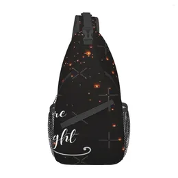 Duffel Bags Floating Lantern You Are The Light Chest Bag Trendy Large Capacity For Office Cross Multi-Style