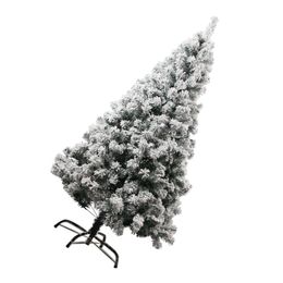 Other Event Party Supplies Artificial Christmas Tree Creative Xmas Home Decorations Classic Exquisite Scene Layout Prop Flocking Adorable White 231027