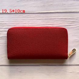 ideal 2022 new L bag billfold High quality Plaid pattern women wallet men pures high-end luxury s designer L wallet 70339z