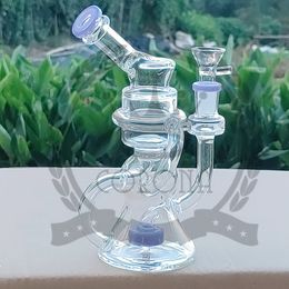 Glass Hookahs Bongs Water Pipes Dab Rigs Smoke Pipe Small Size Plating Colour With 14mm Joint Quartz Banger Bong Dab Rig