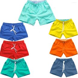 Running Shorts Summer Mens Beach Swimming Short Swimwear Matching Wear Surfing Pants Quick-Drying Loose Swimsuits