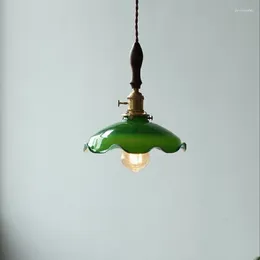 Pendant Lamps Vintage Little Lights Wabi-sabi Hanging For Living Room Dining Bedroom Indoor Lighting Brass Home Decoration