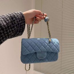 23Denim Golden Ball Women Bag Classic Flap Shoulder mini Adjustable Chain Quilted Luxury Designer Crossbody Bag Fanny Pack Mini Coin Purse Card Holder Key Pouch Clut