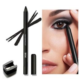 Eye Shadow/Liner Combination MKNK Long Lasting Waterproof Sweatproof Smoky Makeup Eyeliner Pencil Gel Pen And Sharpener No Take Off Makeup No Smudge Cosmetic 231027