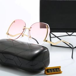 Fashion Classic Designer Sunglasses For Men Women Sunglasses Luxury Polarised Pilot Oversized Sun Glasses UV400 Eyewear PC Frame Polaroid Lens SH6256