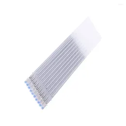 20pcs 0.7mm White Ink Gel Pen Refills Replacement DIY Scrapbooking Tool Signature Rods School Stationery Office Supplies