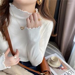 Women's Sweaters Autumn Winter Knit Jumper Simple Basic Turtleneck Pullovers Women Casual Long Sleeve Sweater Girls Korean Fashion Knitwears