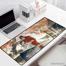 Mouse Pads Wrist Heaven Official Blessing Mouse Pad Large Gamer Desk Mat Deskmat Pc Accessories Mausepad Mousepad Mats Keyboard R231028