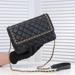 Ladies bag High Quality Designers Handbags Genuine Leather Black fashion Shoulder bags Shopping Luxury Coin Purses Card Holders wa299n