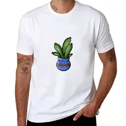 Men's Polos Cactus 2 T-Shirt Short Sleeve Tee Boys Animal Print Shirt Mens White T Shirts