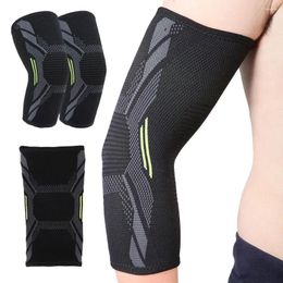 Knee Pads Sports Elbow Protector Knitted Nylon Compression Pad Breathable Prevent Joint Pain Tennis Tendonitis Arthritis Brace